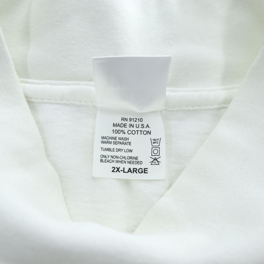 CAMBER USA製 ヘビーウェイト モックネック Tシャツ XXL ホワイト ビッグサイズ SPECIAL EDITION