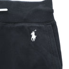 Polo Ralph Lauren ジョガー スウェットパンツ M ブラック 裏起毛 スモールポニー ロゴ 刺繍