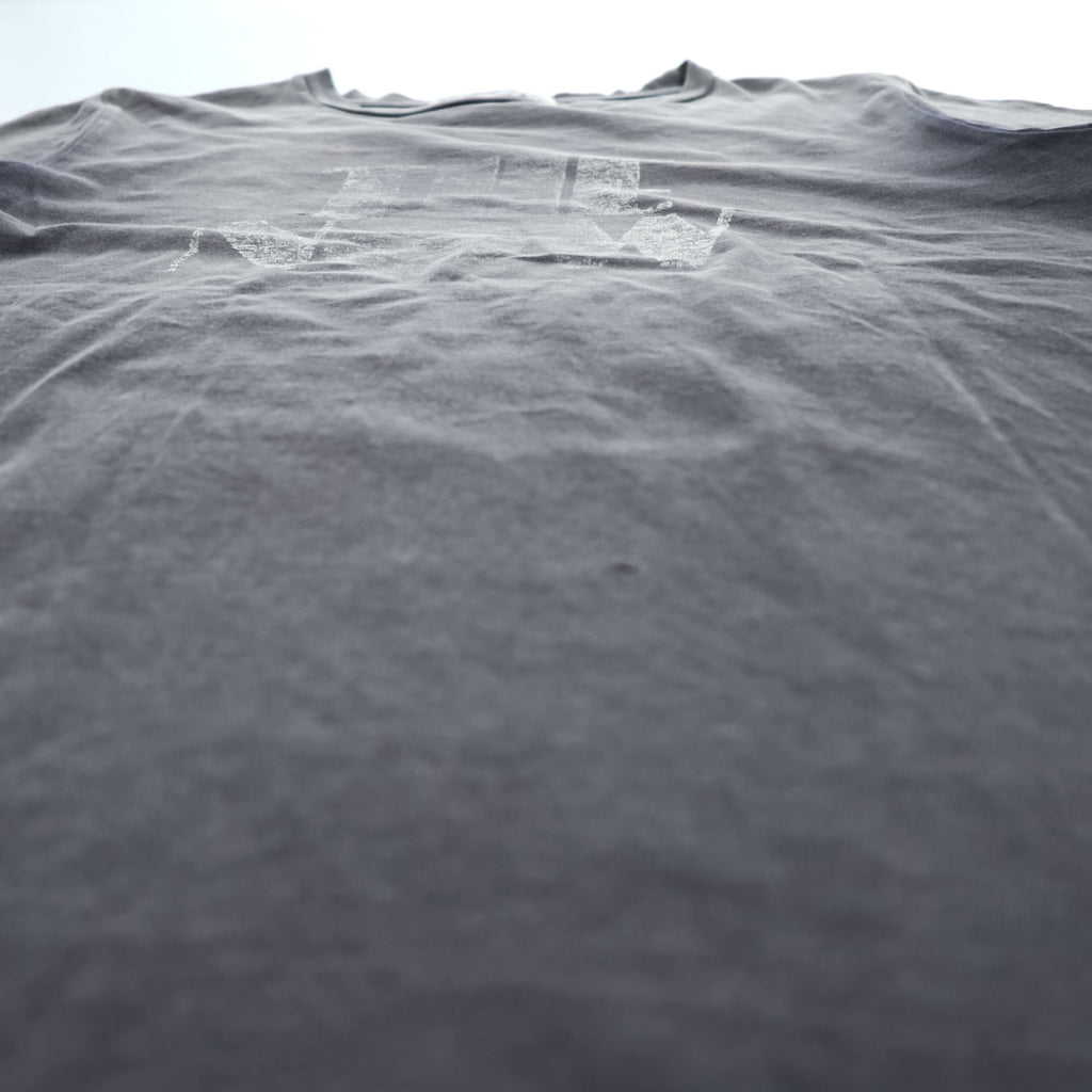 REMI RELIEF Japan-Made Vintage Faded Tee T-Shirt L Gray THE NOW