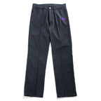 Needles Japan Made Slacks Pants M Black STRAIGHT JEAN - Poly Twill RW252