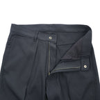 Needles Japan Made Slacks Pants M Black STRAIGHT JEAN - Poly Twill RW252