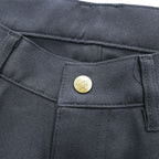 Needles Japan Made Slacks Pants M Black STRAIGHT JEAN - Poly Twill RW252