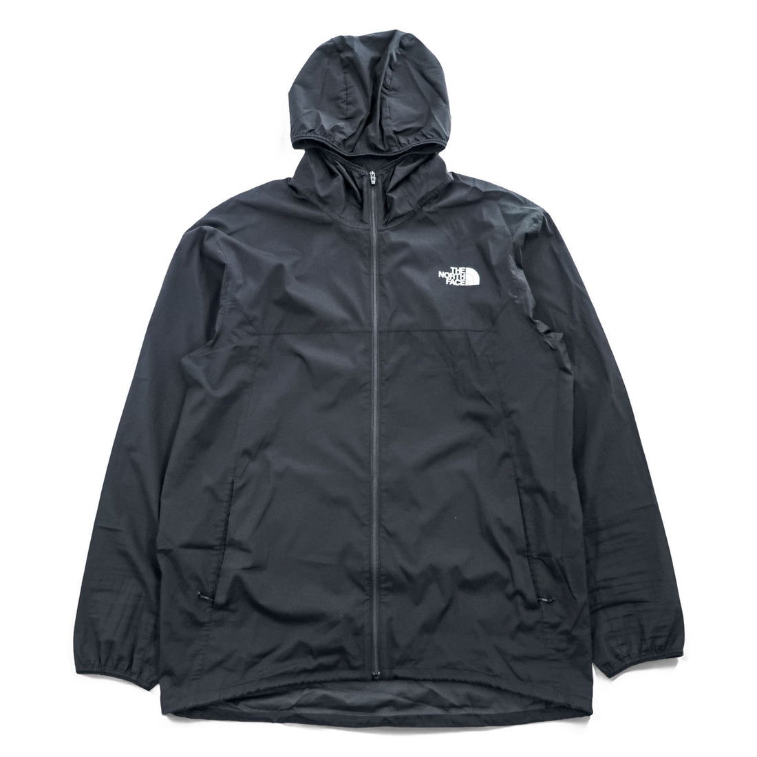 THE NORTH FACE  エニータイムウインドフーディー ES Anytime Wind Hoodie ウィンドブレーカー シェル ジャケット L ドローコード 撥水 UVガード NP72385