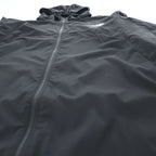 THE NORTH FACE ES Anytime Wind Hoodie Hooded Full-Zip Jacket NP72385 Black Polyester L Lightweight Windbreaker