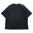 blurhms ROOTSTOCK 日本製 ラグラン サーマル Rough & Smooth Thermal Raglan Tee Tシャツ L ブラック ワッフル bROOTS24S21