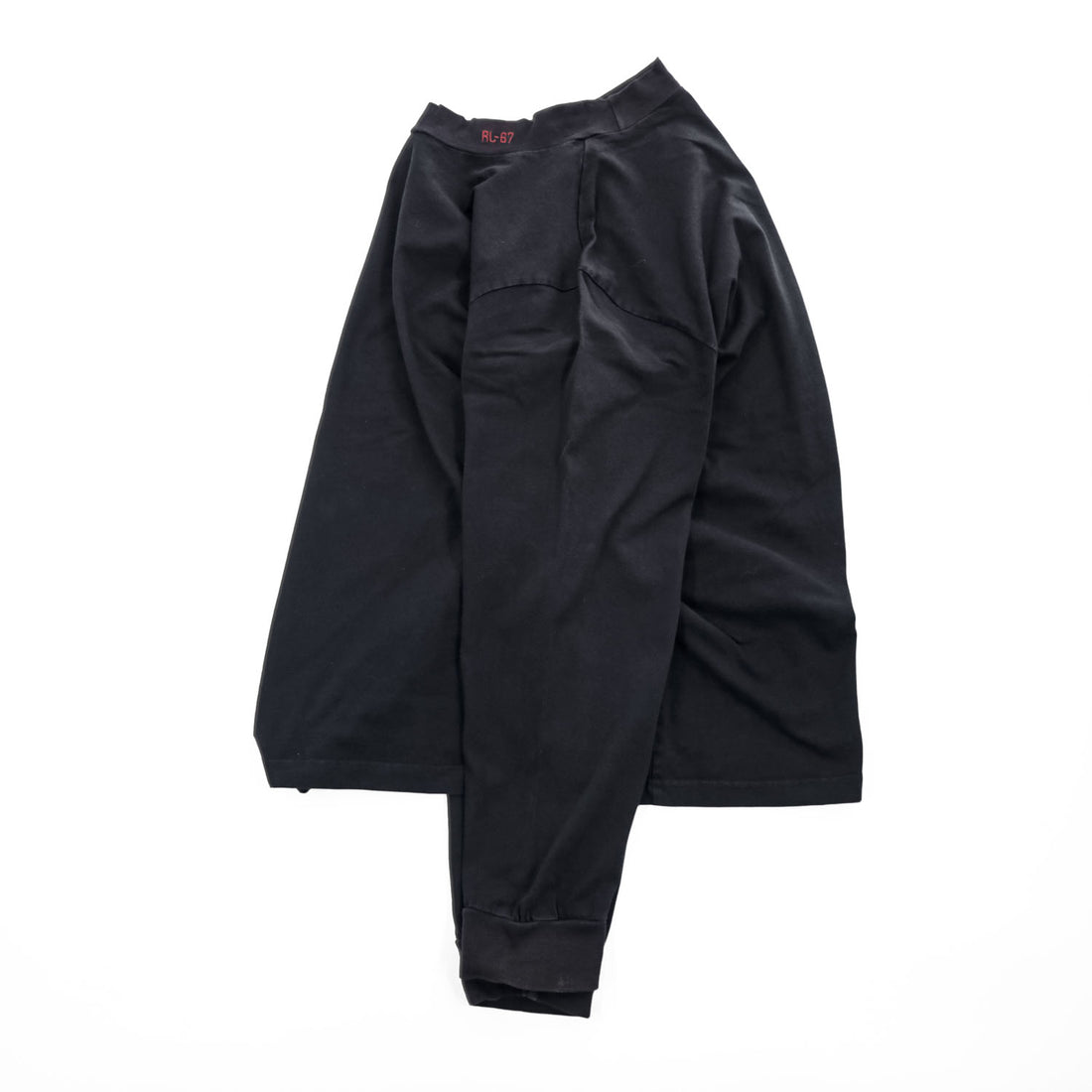 Ralph Lauren POLO JEANS COMPANY 90年代 ヴィンテージ 長袖 ロングスリーブ Tシャツ ロンT L ブラック ボトルネック