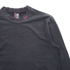 Ralph Lauren POLO JEANS COMPANY 90年代 ヴィンテージ 長袖 ロングスリーブ Tシャツ ロンT L ブラック ボトルネック