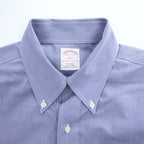 Brooks Brothers 346 長袖シャツ L  Regular Fit ブルー ボタンダウン ノンアイロン