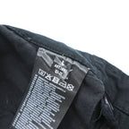 Brandit M-65 US ARMY Cargo Pants Wide Leg Drawstring Hem Military Style Multiple Pockets Size L (W88cm) Black Cotton