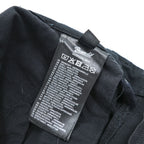 Brandit M-65 US ARMY Cargo Pants Wide Leg Drawstring Hem Military Style Multiple Pockets Size L (W88cm) Black Cotton