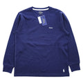 Polo Ralph Lauren Waffle Thermal Long Sleeve Crewneck Tee Navy Cotton Blend 60/40 Pony Embroidery Sleepwear M