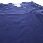 Polo Ralph Lauren Waffle Thermal Long Sleeve Crewneck Tee Navy Cotton Blend 60/40 Pony Embroidery Sleepwear M