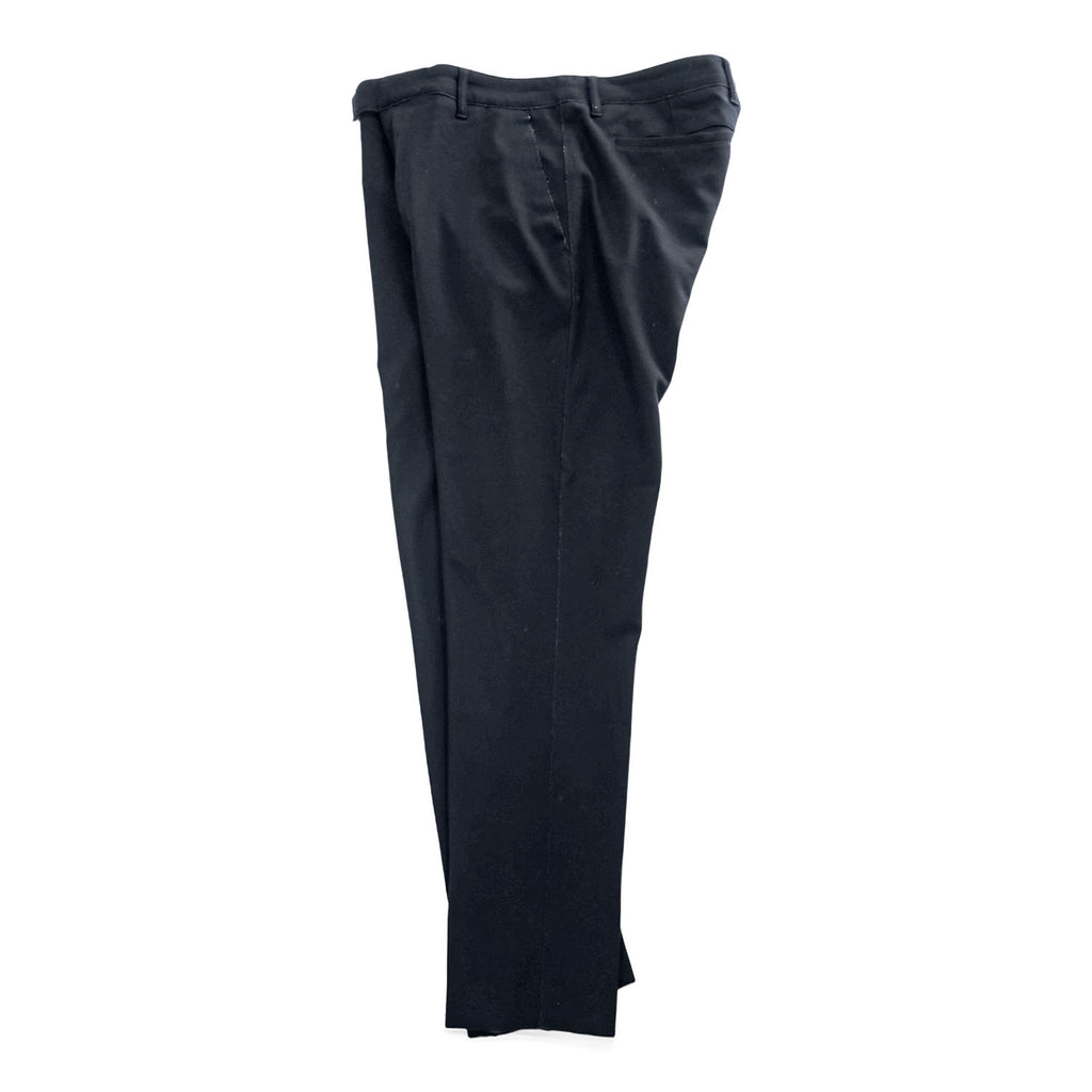 Hugo Boss Black Wool Blend Slim Tapered Dress Pants Zip Fly Hook Closure EU46 / W81cm