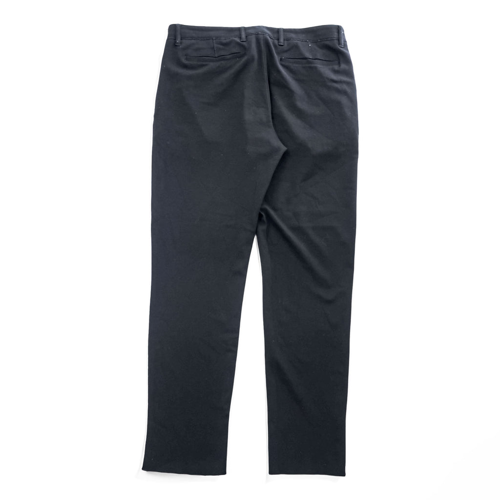 Hugo Boss Black Wool Blend Slim Tapered Dress Pants Zip Fly Hook Closure EU46 / W81cm