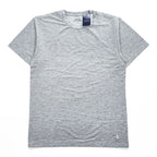 Polo Ralph Lauren Heather Gray Short Sleeve Crewneck T-Shirt Embroidered Pony Logo M Polyester Blend Tag Attached