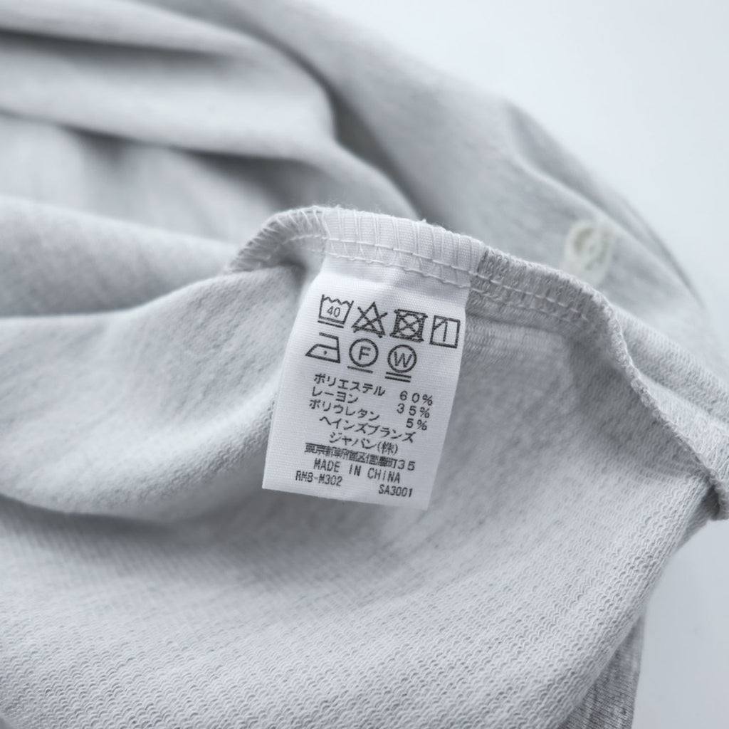 Polo Ralph Lauren Heather Gray Short Sleeve Crewneck T-Shirt Embroidered Pony Logo M Polyester Blend Tag Attached
