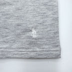 Polo Ralph Lauren Heather Gray Short Sleeve Crewneck T-Shirt Embroidered Pony Logo M Polyester Blend Tag Attached