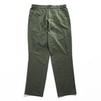 DESCENTE Track Pants Jersey XL Khaki Green Stretch Drawstring PT ZERO BASIC PANTS DT5FLP81M