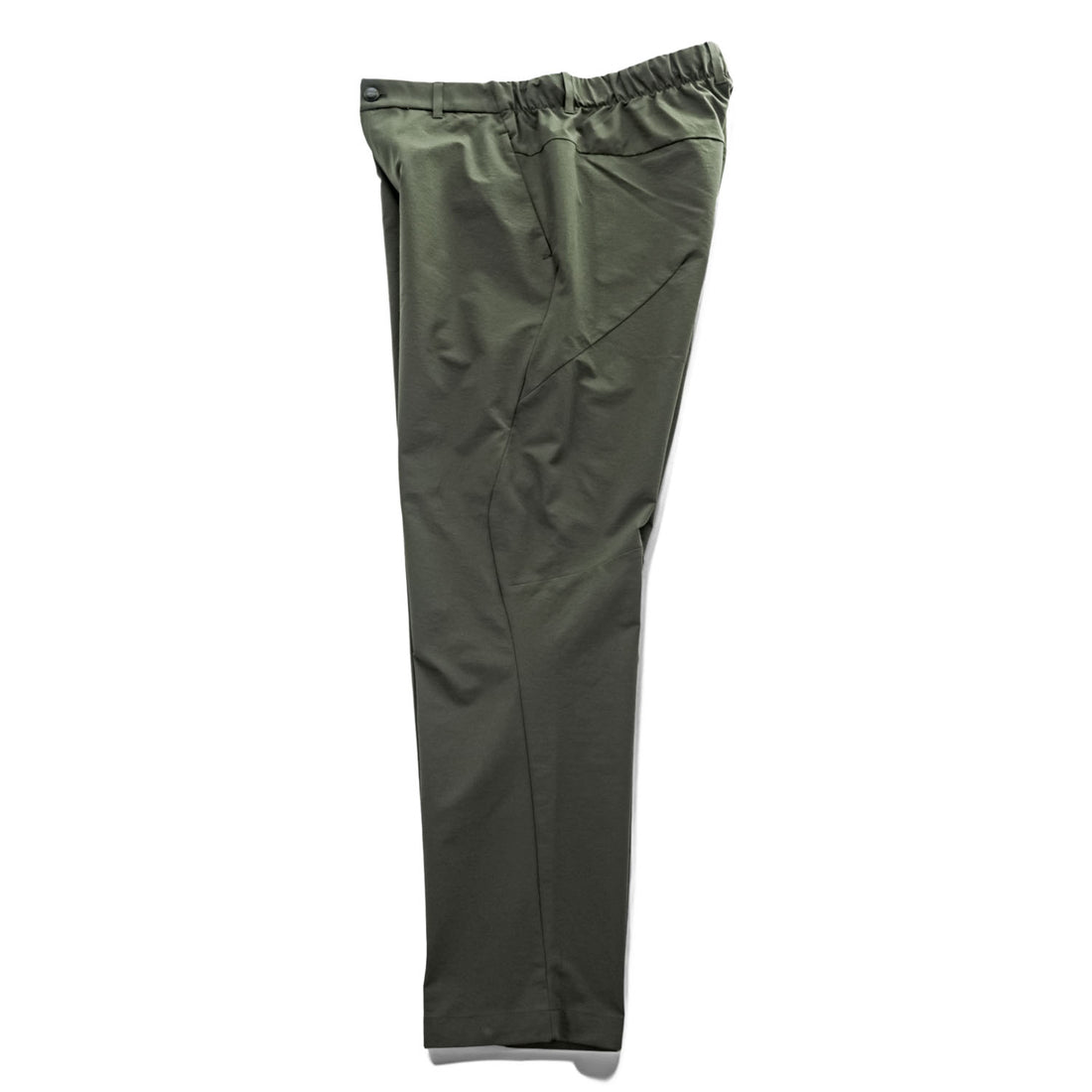DESCENTE Track Pants Jersey XL Khaki Green Stretch Drawstring PT ZERO BASIC PANTS DT5FLP81M