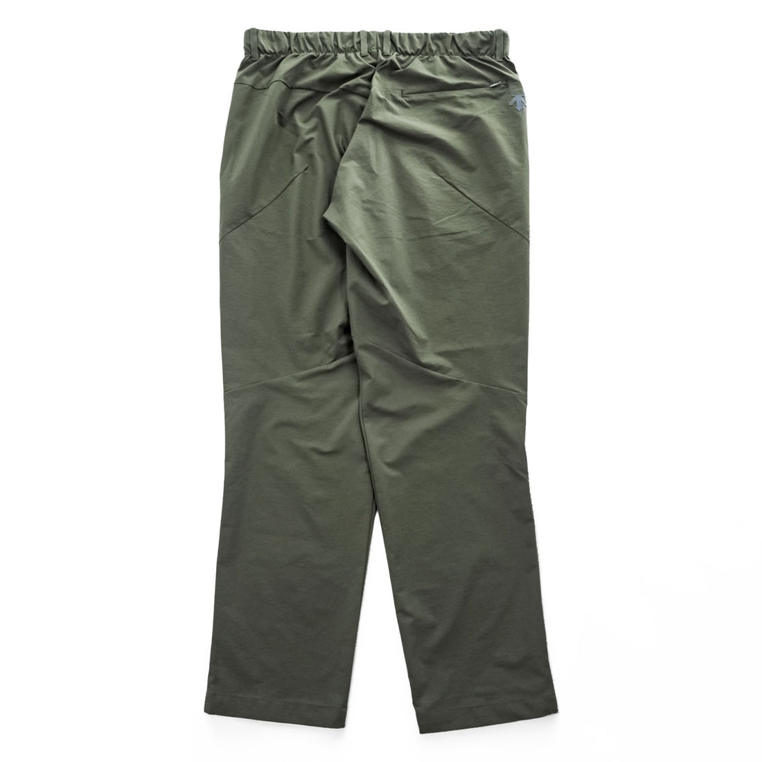 DESCENTE Track Pants Jersey XL Khaki Green Stretch Drawstring PT ZERO BASIC PANTS DT5FLP81M
