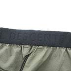 DESCENTE Track Pants Jersey XL Khaki Green Stretch Drawstring PT ZERO BASIC PANTS DT5FLP81M
