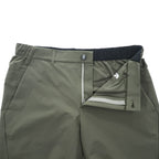 DESCENTE Track Pants Jersey XL Khaki Green Stretch Drawstring PT ZERO BASIC PANTS DT5FLP81M