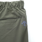 DESCENTE Track Pants Jersey XL Khaki Green Stretch Drawstring PT ZERO BASIC PANTS DT5FLP81M