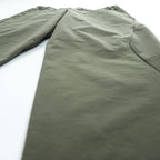 DESCENTE Track Pants Jersey XL Khaki Green Stretch Drawstring PT ZERO BASIC PANTS DT5FLP81M