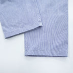 RIDING HIGH Made in Japan Cotton Hickory-Stripe Work Pants Button-Fly Yellow Waist L (W87cm)