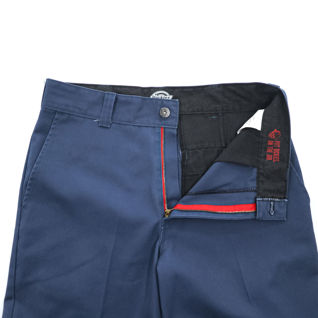 Dickies Skateboarding Work Pants Navy 32x32 65% Polyester 35% Cotton Straight Leg