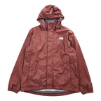 THE NORTH FACE Hooded Mountain Parka DryVent Nylon Burgundy/Brown M Mesh Lined