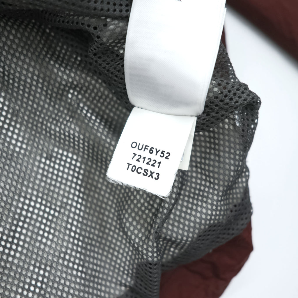 THE NORTH FACE Hooded Mountain Parka DryVent Nylon Burgundy/Brown M Mesh Lined
