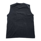 Goodwear Black Cotton Pocket Tank Top Crewneck Sleeveless Made in USA Size M