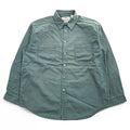 Levi Strauss 90s Vintage Long-Sleeve Work Shirt XL Khaki Green 60560-1332