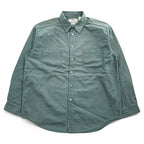 Levi Strauss 90s Vintage Long-Sleeve Work Shirt XL Khaki Green 60560-1332