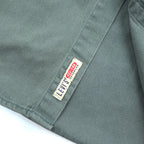 Levi Strauss 90s Vintage Long-Sleeve Work Shirt XL Khaki Green 60560-1332