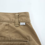 Graphpaper 日本製 ワイド テーパード 2タック チノパンツ M ベージュ プリーツ Chino Two Tuck Pants GU191-40048B