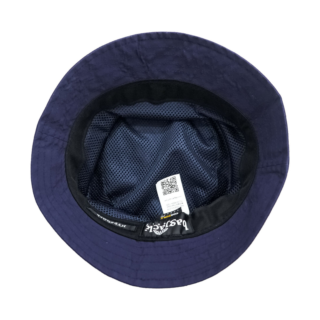 bagjack × HYPEGOLF Bucket Hat Navy CORDURA Mesh L Adjustable Velcro Strap Made in Japan BHA-H06