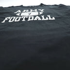 Buzz Rickson Black ARMY FOOTBALL Graphic T-Shirt 100% Cotton Crewneck XXL Made in USA