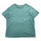 Polo Ralph Lauren T-Shirt Green XXL Small Pony Logo Embroidery