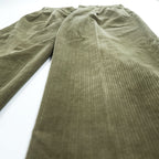Brooks Brothers 90s Vintage Corduroy Pleated Pants Olive/Khaki 100% Cotton US-Made Size 36 (≈88cm Waist) Cuffed Relaxed Tapered