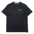 Patagonia Tシャツ S ブラック バックプリント Fitz Roy Horizons Tee レスポンシビリティー 38501