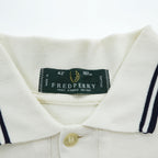 FRED PERRY 90年代 ヴィンテージ 英国製 ポロシャツ L ホワイト イングランド製