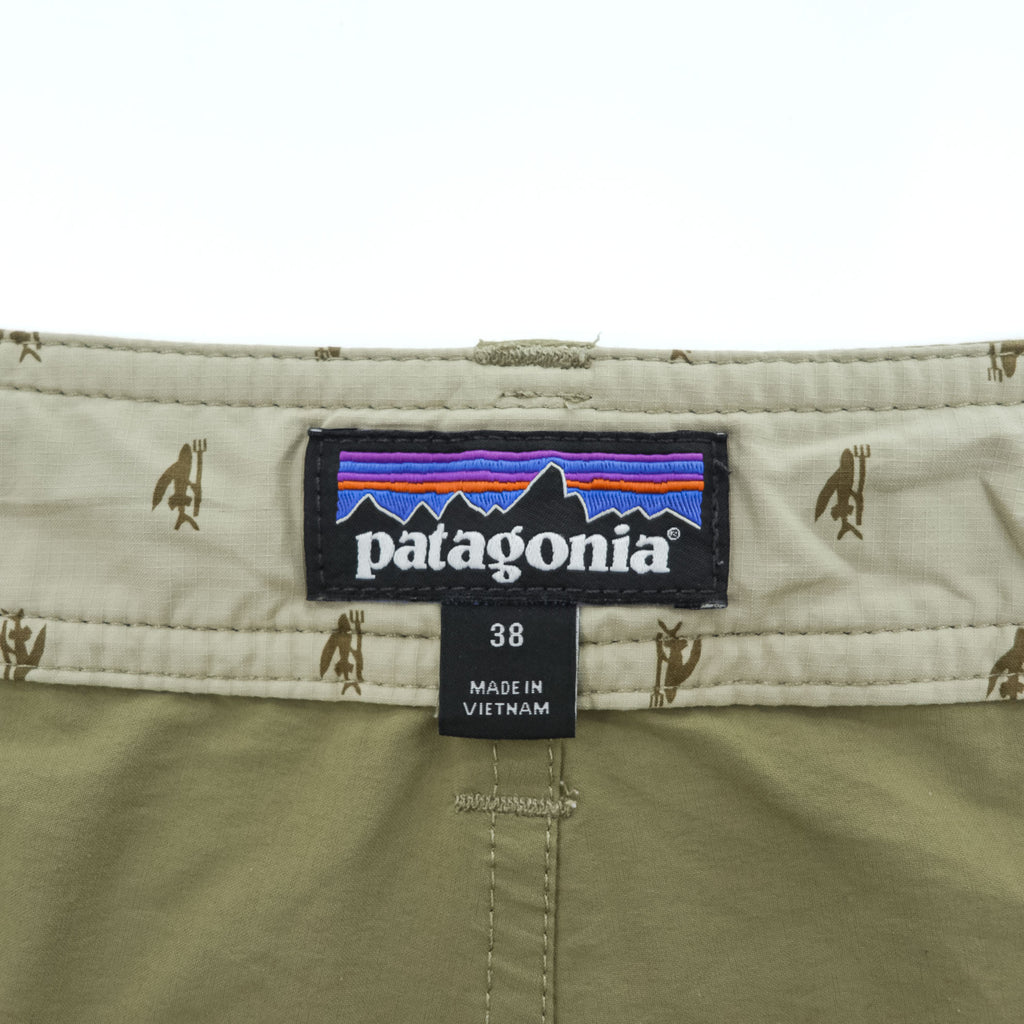 Patagonia Stretch Wavefarer Walk Shorts Shorts XL Beige 86640
