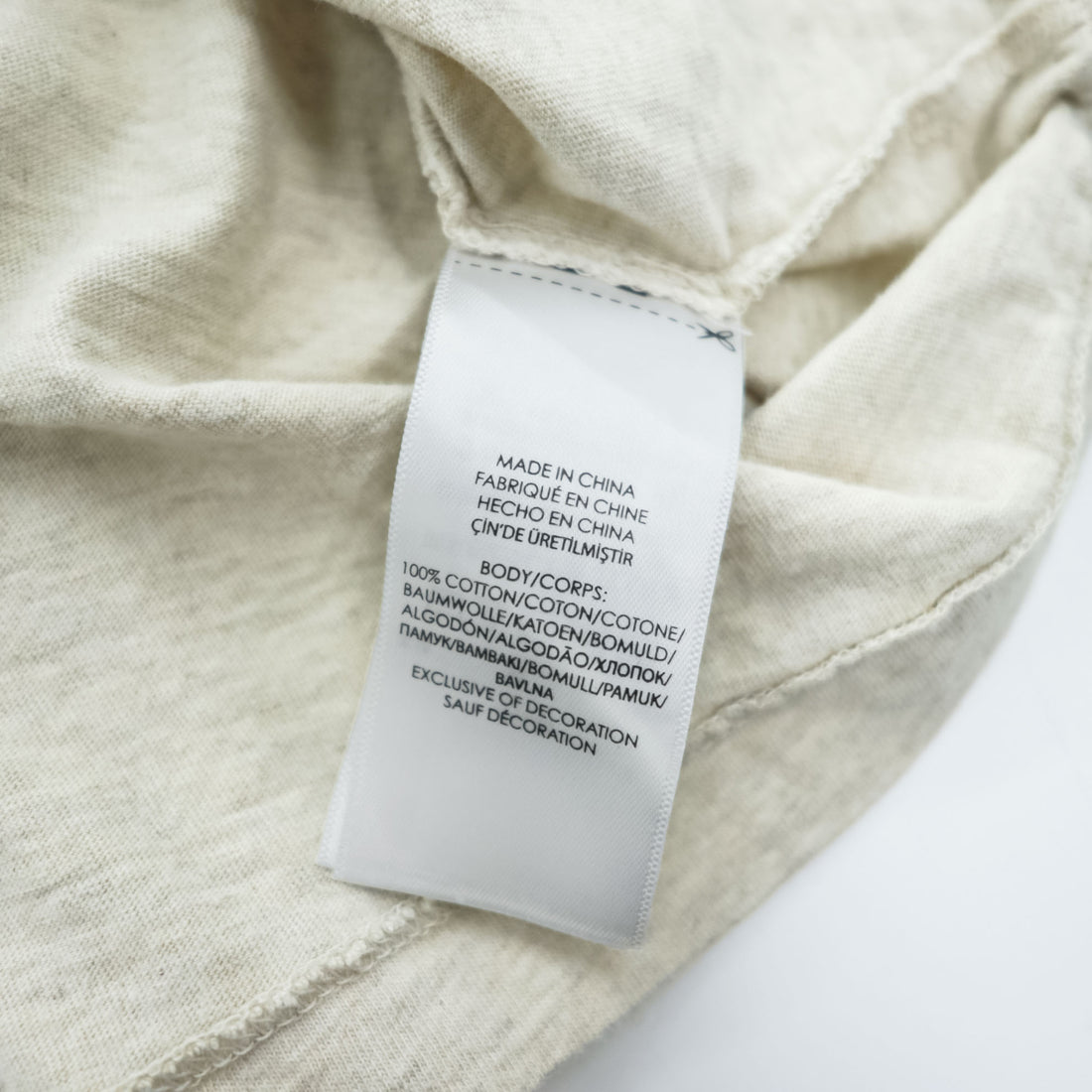 Polo Ralph Lauren Tシャツ XL ベージュ スモールポニー ロゴ 刺繍 ビッグサイズ