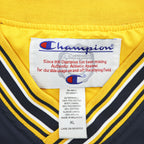 Champion 90s Vintage Track Jacket Jersey XL Navy, Yellow Drawstring, US NAVY Patch