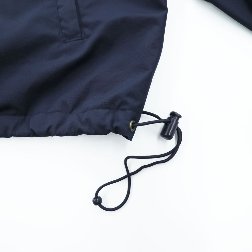 Champion 90s Vintage Track Jacket Jersey XL Navy, Yellow Drawstring, US NAVY Patch