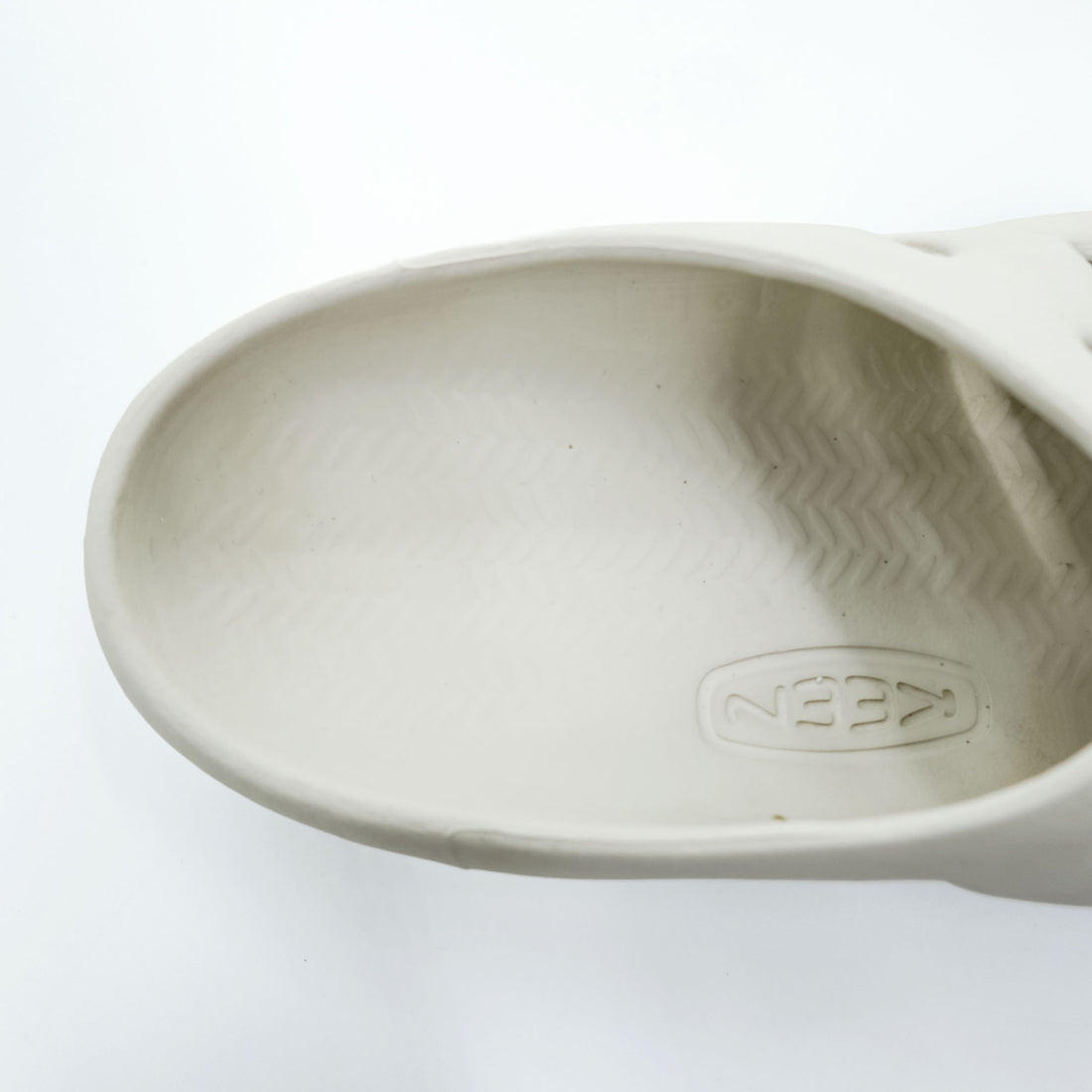 KEEN Clog Sandals White/Brown EVA Slip-On Vent Holes Lightweight Size JP 28cm (US 10)
