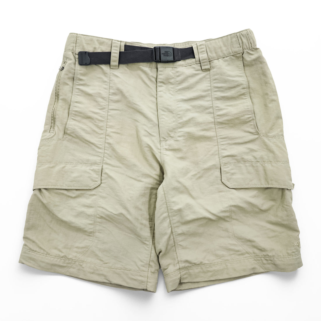 THE NORTH FACE アウトドア カーゴショーツ ショートパンツ M ベージュ ベルト付