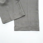 Ralph Lauren 90年代 グレンチェック 2タック スラックス パンツ L グレー プリーツ ダブルカフス